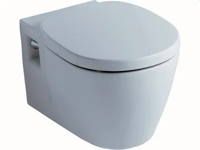 Produktbild von Ideal Standard Connect Wandtiefspül-WC, glasierter geschlossener Spülrand, 360x540x340mm, E823201