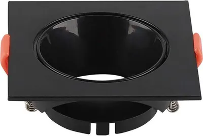 Image de V-TAC Spot LED - Encastré - GU10 - IP20 - noir + noir