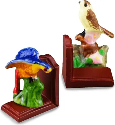 Immagine prodotto di Fermalibri a forma di uccellino – Fermalibri decorativi da collezione
