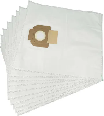 Produktbild von vhbw 10x Staubbeutel kompatibel mit Nilfisk-Alto Centix 60 Staubsauger - 49,2cm x 37,5cm Weiß