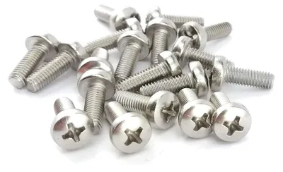 Produktbild von Edelstahl Schrauben mit Kreuzschlitz M4x45 (100 Stück)