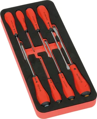 Produktbild von Peddinghaus Set mit 8 Schraubendrehern - 6X Schlitz - 2X Ph, 9805008001
