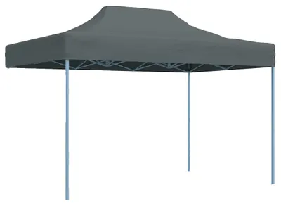 Productafbeelding van Gazebo-tent, robuust stalen frame, eenvoudige montage voor evenementen buiten, antracietkleur