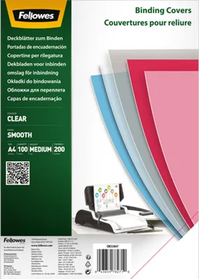 Produktbild von Fellowes Polyethylenterephthalat (PET) – A4 (210 x 297 mm)