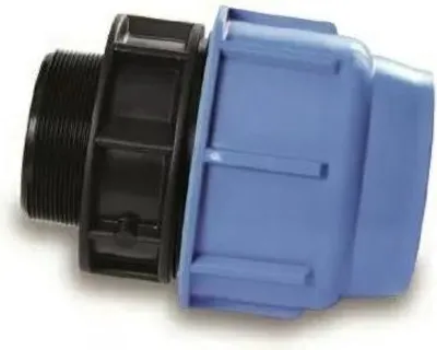 Immagine prodotto di Passaggio PE con filettatura 75-2,5' M BLUE SEAL PN16