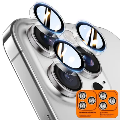 Productafbeelding van Camera Lens Beschermer voor iPhone 13 Pro Max/Pro, Geharde Glazen Beschermfolie