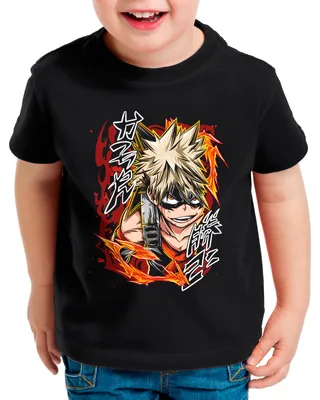 Produktbild von style3 for All Kinder T-Shirt superhero japan acade mia manga