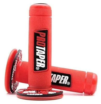 Obrázok produktu pre Termoplastické rukoväte na motocykel, červené — Protaper 3086