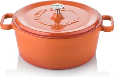 Obrázek produktu pro Litinový hrnec 20cm oranžový