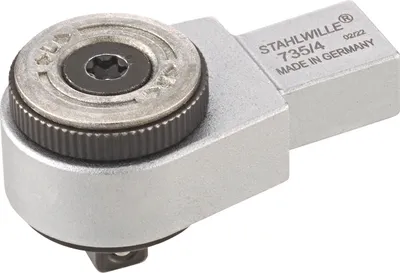 Produktbild von STAHLWILLE 58250004, Torque wrench end fitting, Chrom, 1 Stück(e), 82 g