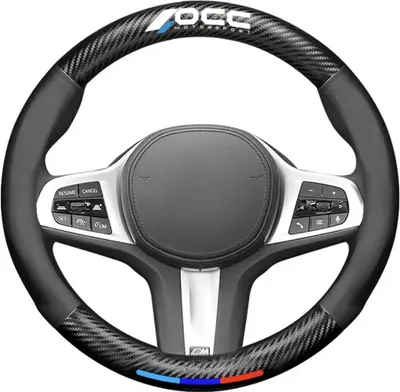 Zdjęcie produktu dla Pokrowiec na kierownicę OCC Motorsport OCCFV0050 Czarny 38 cm