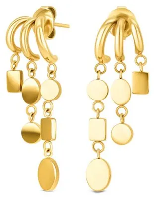 Produktbild von Goldene Damen Ohrringe