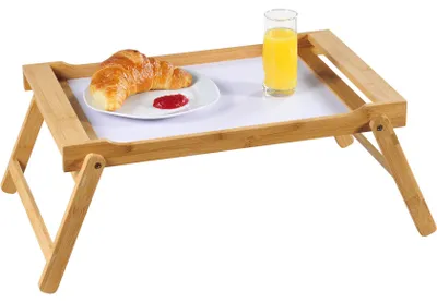 Produktbild von Kesper Bamboo Holztablett - 33 x 55 cm - mit klappbaren Beinen