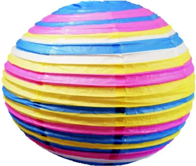 Produktbild von Papierlampenschirm - Cocoon Ball 40 rosa-blau 31-16044 Candellux