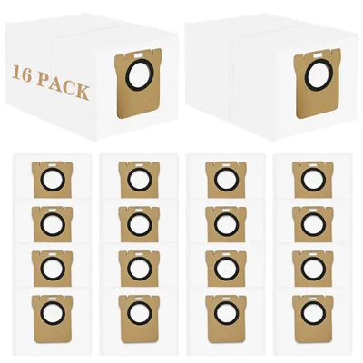 Produktbild von 16 Stück Staubsaugerbeutel für Dreame L10s Ultra/L10 Ultra/L20 Ultra/S10 PLUS/S10 Pro Plus/S10 PRO/S20 PRO/X10