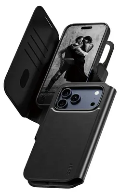 Produktbild von PanzerGlass CARE™ by ® Tango 2-in-1 Wallet Case m. MagSafe iPhone 17 Pro Max, Cover, Apple, Apple - iPhone 17 Pro Max, Schwarz