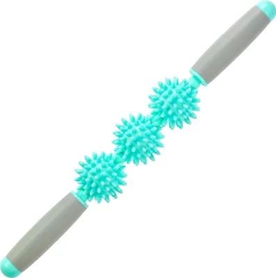 Produktbild von Faszien Massage Roller mit 3 Bällen, Muskelroller gegen Cellulite, Verspannungen & Muskelkater