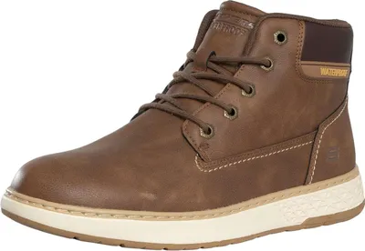 Produktbild von Skechers Wasserdichte Garlan Deno-Stiefel mit entspannter Passform, Braun 40 EU
