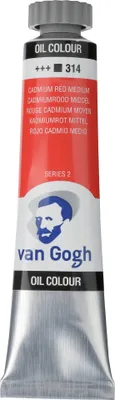 Produktbild von Van Gogh Ölfarbe Tube 20 ml Kadmiumrot Mittel 314