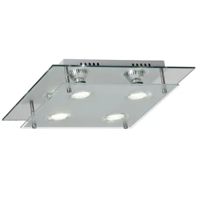 Produktbild von Esto Arena LED Küchen-Lampe Deckenlampe Decken-Leuchte eckig 9740030-4