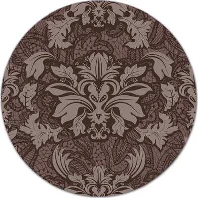 Produktbild von Glas-Herdabdeckplatte Glaskeramikkochfeld-Abdeckung Schneideplatten - 40 cm - Damastbraunes grau