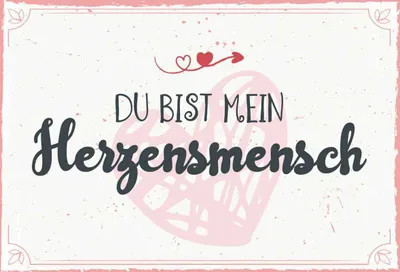 Produktbild von vianmo Holzschild 30x40 cm Du bist mein Herzensmensch Dekoration