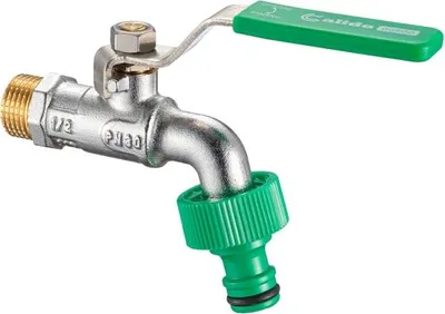 Immagine prodotto di Valvola a sfera filettata antigelo Calido 1/2x3/4 PN30 attacco rapido