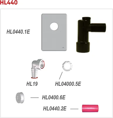 Produktbild von HL Hutterer & Lechner HL440 WG-Anschluss DN40/50, 1 Stk.