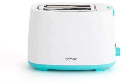 Toaster mit 2 Schlitzen, 750–900 W, Polypropylen, Weiß