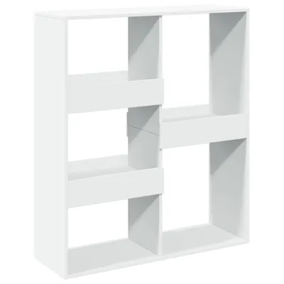 Produktbild von （Robust Möbel）Leiterregal Landhaus-Stil - Standregal Langlebiges -  Raumteiler Weiß 100x33x115cm Holzwerkstoff - Bücherregale DEMöbel584177