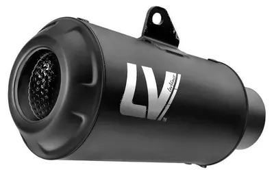 Immagine prodotto di Leovince LV-10 Full Black per Kawasaki Z 900 ABS 2025. Silenziatore omologato, colore nero. Omologato argento