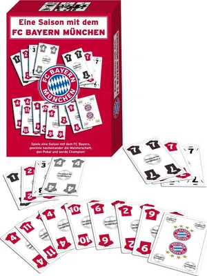 Produktbild von Teepe Verlag 22596927 - Kartenspiel - Eine Saison mit dem FC Bayern München