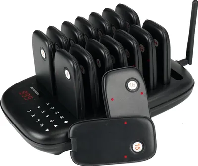 Produktbild von Retekess TD175 bezdrátový pager systém, restaurační pager systém, 500M, vibrace, připraven k použití bez párování, 7 režimů volání, pro restaurace, bary, školy