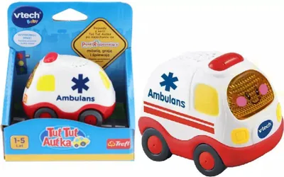 Zdjęcie produktu dla V-Tech Tut Tut Autka - Autko Ambulans J.pol.60805
