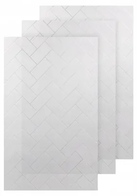 Produktbild von Statische Fensterfolie 61x300 cm Sichtschutzfolie Milchglasfolie Ziegel Mosaik Ohne Kleber