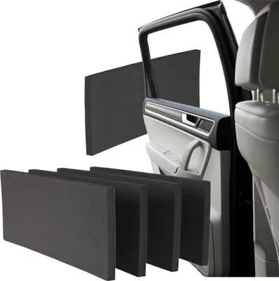 Image de Tapis de protection en mousse, pare-chocs de garage, pare-chocs mural, protection de porte de voiture, 4x