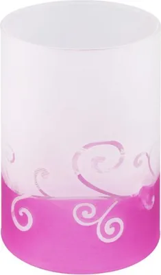 Image de Yankee Candle Bougeoir à thé avec ornements violets