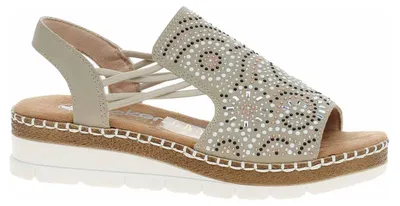 Produktbild von Damen Sandalen Rieker V1246-62 beige 36
