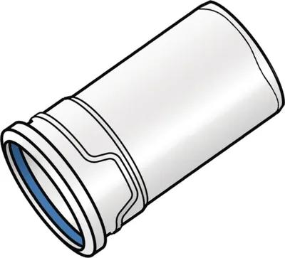 Obrázek produktu pro KE Kelit ASP101, zvukově izolační trubka PHONEX AS-PLUS, DN90, tyč o délce 150 mm, 1 ks.