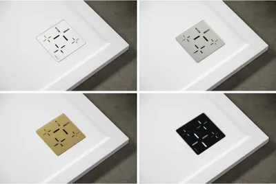 Obrázek produktu pro Sifon do sprchové vaničky, průměr 90 mm, DN40, včetně chromového krytu