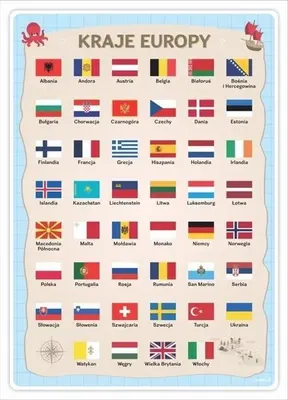 Produktbild von Lernplakat – Länder Europas (A3)
