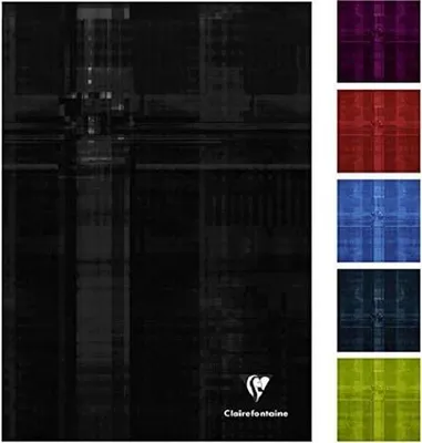Produktbild von Clairefontaine Kladde starker Deckel DIN A4 / 96 Blatt blanco - 1 Stück - sortiert