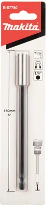 Immagine prodotto di Portabit magnetico Makita con anello a C 150 mm 1/4" 150 mm
