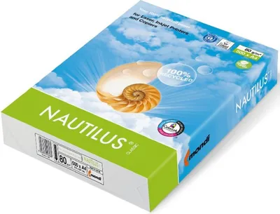 Produktbild von Kopierpapier Nautilus Classic A4 80g/qm RC weiß VE=5x500 Blatt