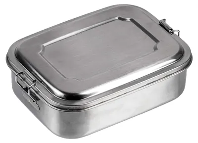 Produktbild von Lunchbox Edelstahl 18X14X6,5CM