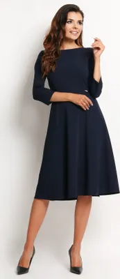 Produktbild von Awama Formelle Frauenkleider Yseudamor A112 dunkelblau XL