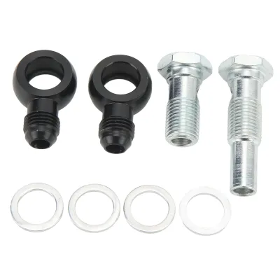 Imagen del producto de Conector banjo para enfriador de transmisión, adaptador banjo para enfriador de aceite de transmisión, kit de adaptadores para enfriador de aceite de transmisión, kit de conectores para enfriador de aceite de transmisión, adaptador para enfriador de aceite de transmisión, accesorios para enfriador de motor
