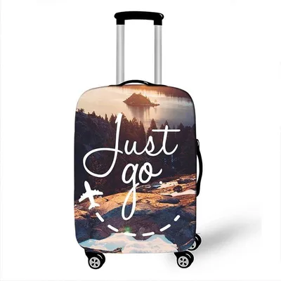 Image de Housse de protection lavable pour valises de voyage, de 46 à 81 cm, durable et anti-rayures