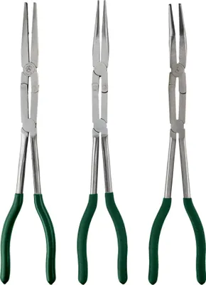 Produktbild von PARKSIDE® Langbeckzangen-Set, 5-teilig / Zangen-Set, 3-teilig (Doppelgelenk-Zangen-Satz)