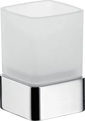 Produktbild von EMCO Emco Glashalter LOFT Standmodell Kristallgl. sat. Edelstahl